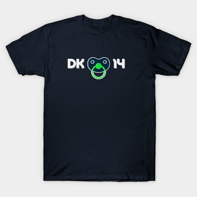 DK Metcalf Pacifier Tee - Seattle Seahawks T-Shirt by SportsGuyTees